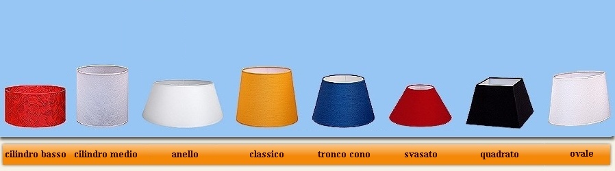 paralumi per lampade